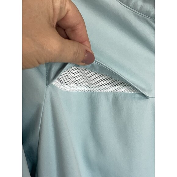 Athleta Run With It Printed Jacket Women's Sz L Full Zip Gym Yoga Running - Picture 2 of 7